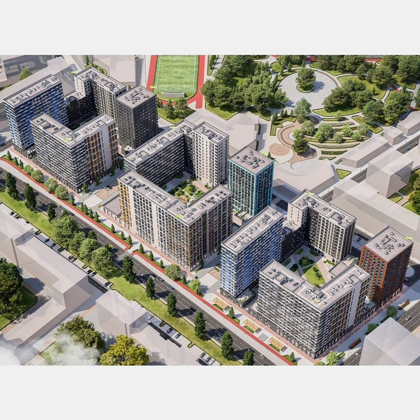 Квартира-студия, 21,3 м², 3/15 эт.