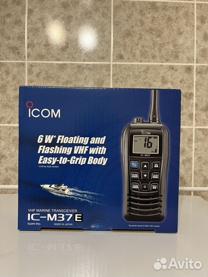 Icom IC-M37E VHF Marine Transceiver