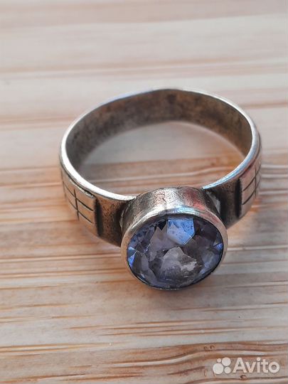 Кольцо серебро 875 СССР