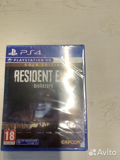 Диск resident evil 7: biohazard gold edition ps 4