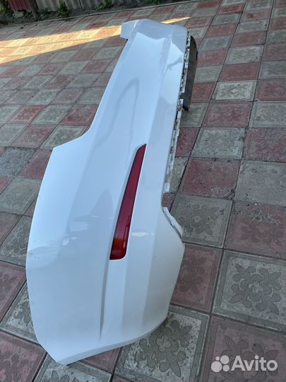 Задний бампер на skoda octavia a7