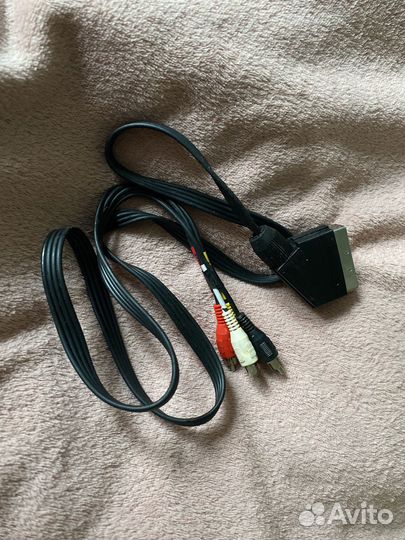 Кабель scart, тюльпаны