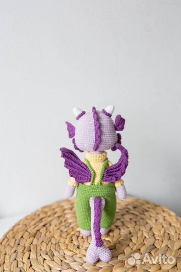 Дракончик Вязанная игрушка