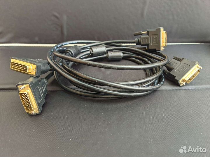 Кабель DVI USB LAN