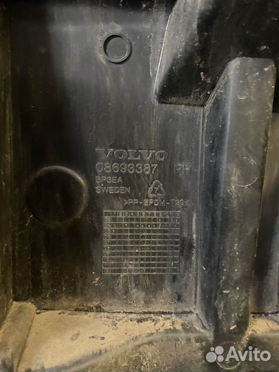 Кронштейн бампера задний правый Volvo s60