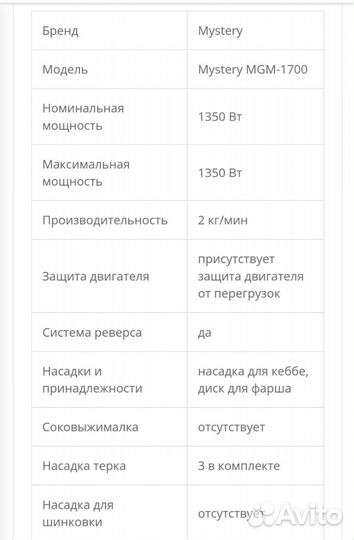 Электромясорубка