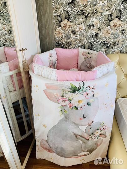 Бортики в детскую кроватку