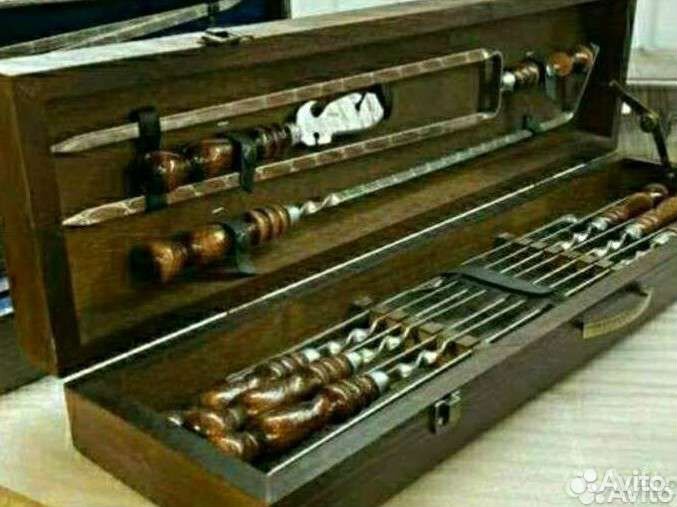 Шампура подарочный набор для шашлыка