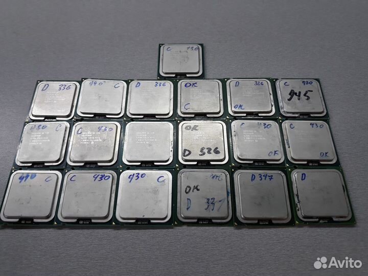 Процессоры Socket 775 Intel Celeron 430 440 оптом