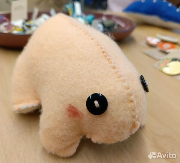 Мягкая игрушка самодельная