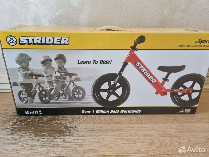 Беговел strider sport 12