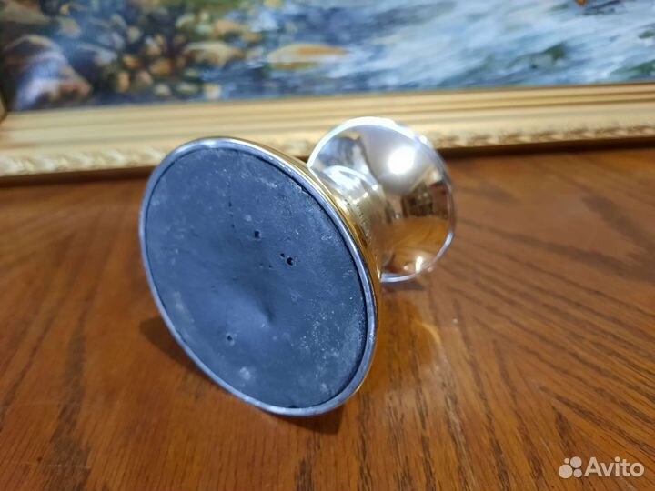 Немецкий серебряный подсвечник