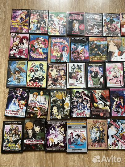 DVD диски аниме 60+ тайтлов