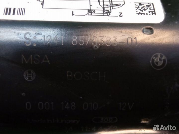 Стартер Bmw X3 F25 20DX N47N 2012