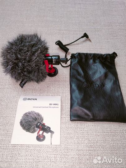 Микрофон boya by-mm1 новый