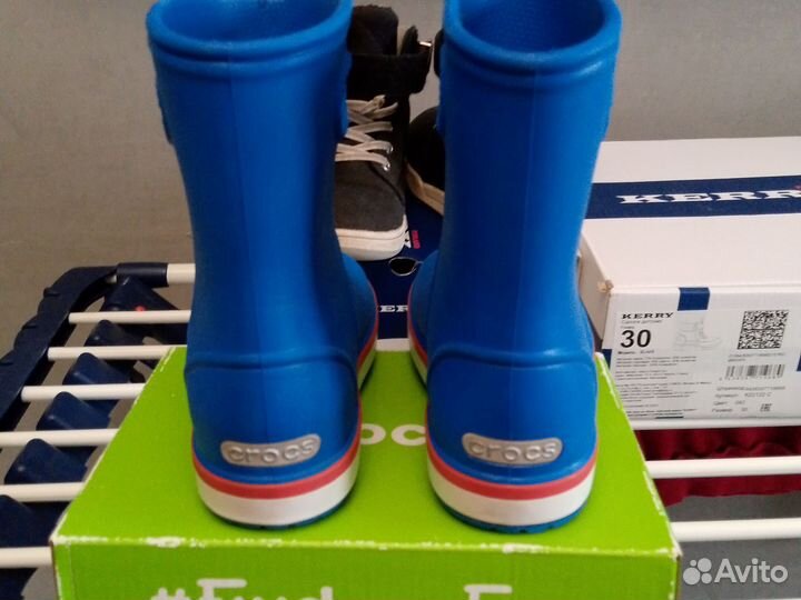 Резиновые сапоги crocs с9