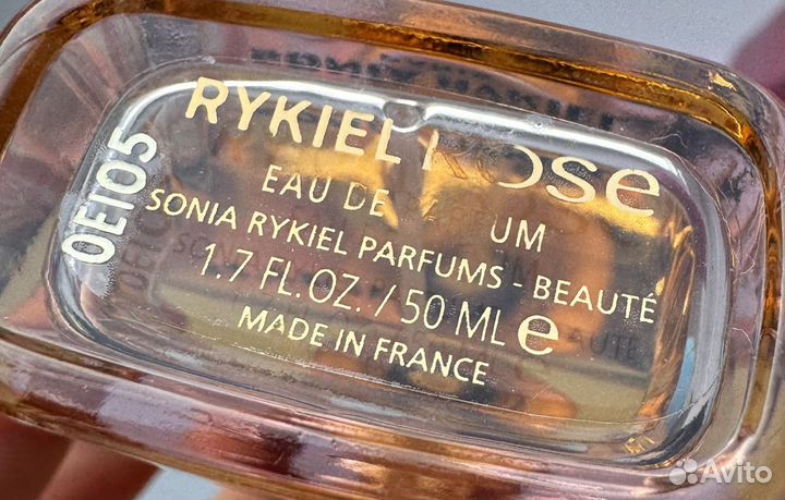 Soniа Rykiel Rykiеl Rоse edp 50 мл винтaж