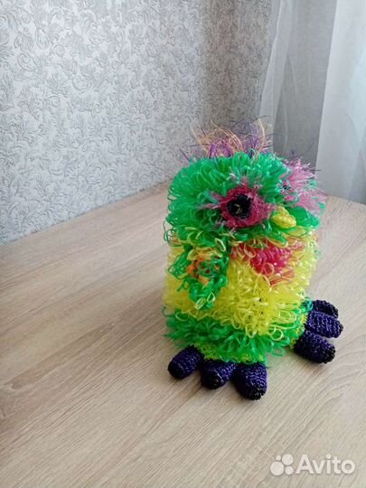 Мочалка ручной работы