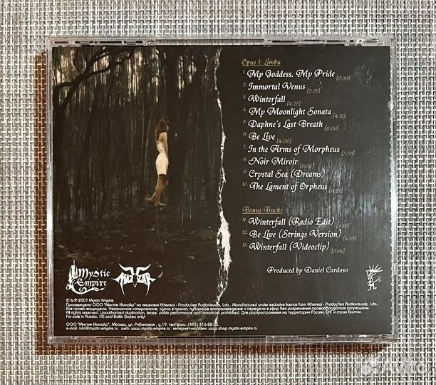 The SymphOnyx - Opus 1: Limbu CD Rus