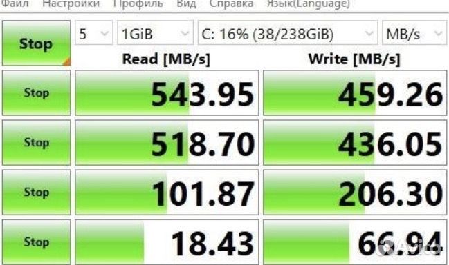 Новый SSD с Windows диск 512 гб ссд 512 gb