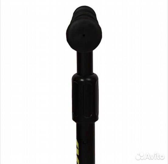 Самокат rollo PRO трехколесный черно-желтый