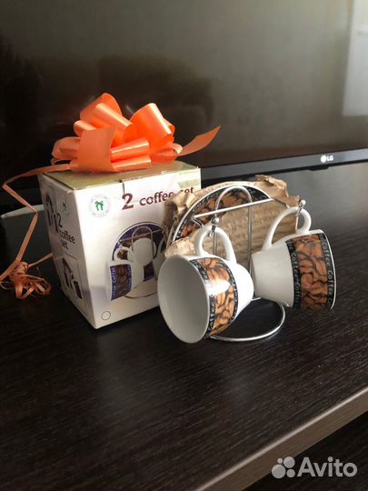 Кофейная пара новая в упаковке