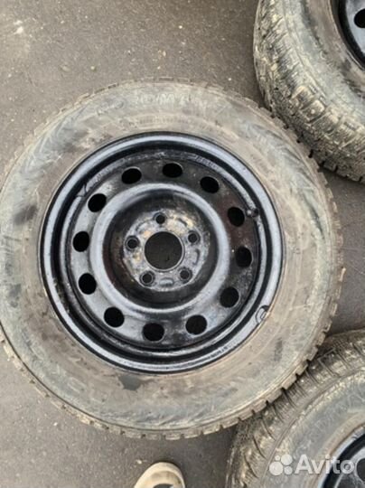 195/65 R15 Nokian Nordman 7 Зима Штампованные R15 pсd:5x114.3 ет:41 DIA:67.1