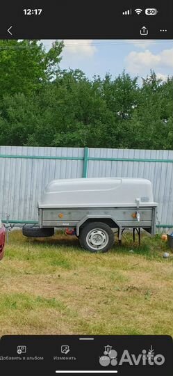 Прицеп легковой Лав-81011 с крышкой