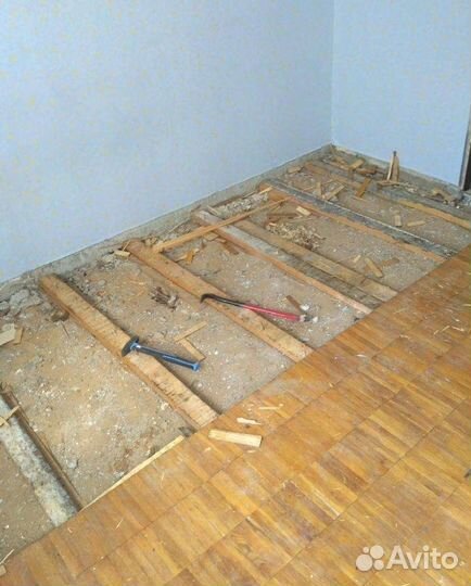 Демонтаж. Разбор построек, стен, полов