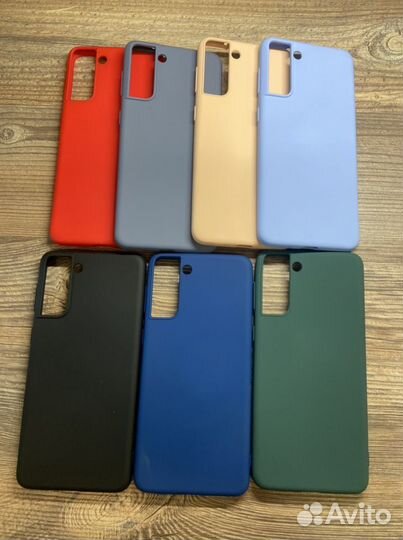 Чехол силиконовый Samsung - S21plus