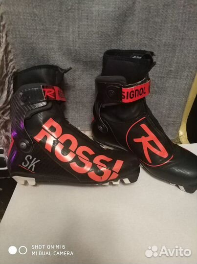 Лыжные ботинки коньковые rossignol