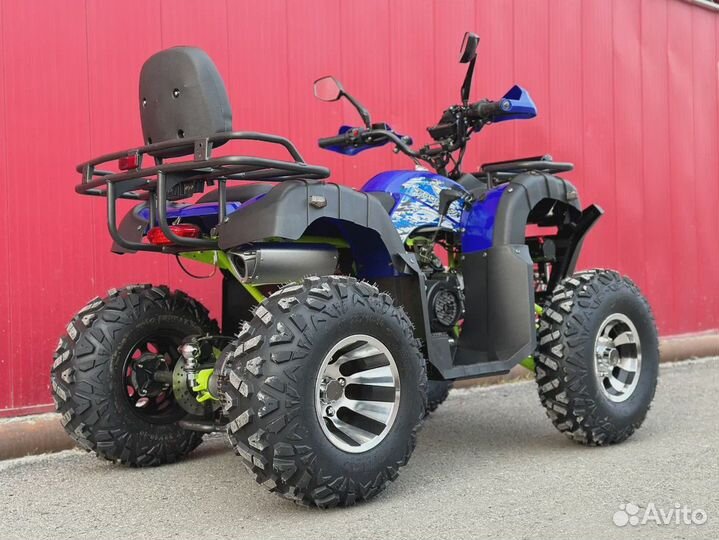 Квадроцикл promax ATV 250 MAX(сине-зеленый)