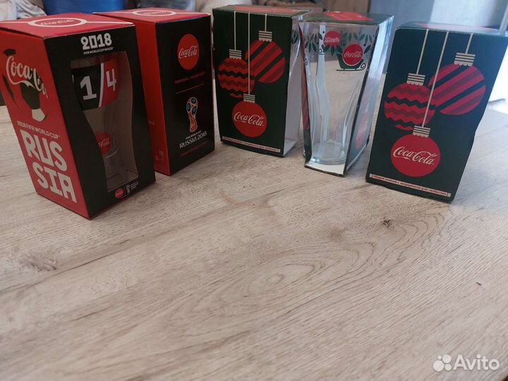 Бокалы Coca Cola