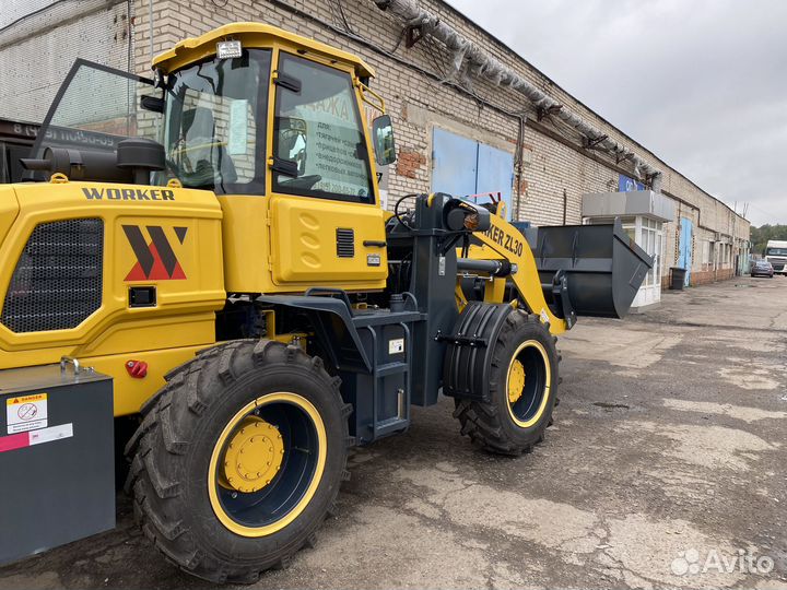 Фронтальный погрузчик Worker ZL30, 2023