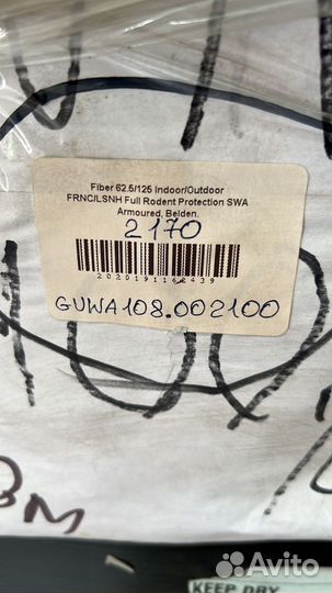 Кабель волоконно-оптический Belden guwa108.002100