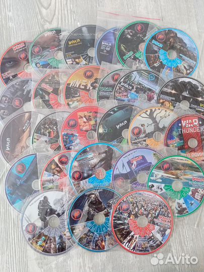 Диски к журналу Игромания (цена за набор)