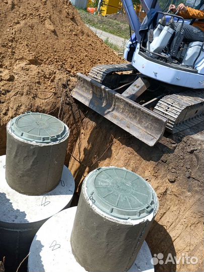 Выгребные ямы Канализация под ключ