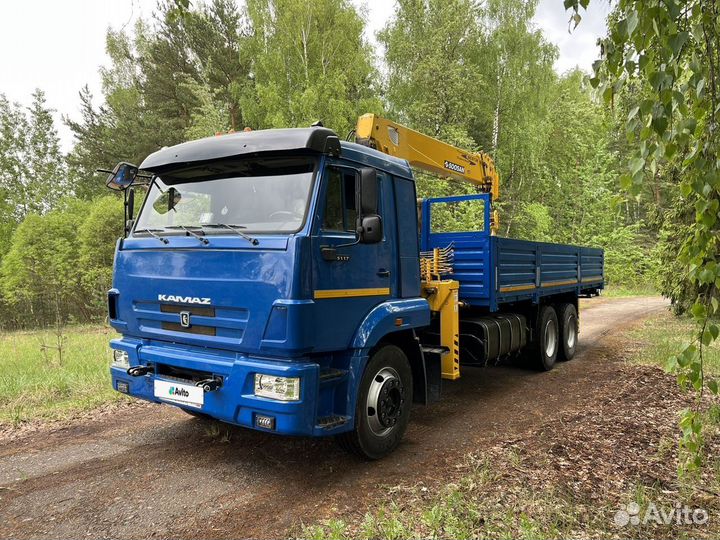 КамАЗ 65117-N3 с КМУ, 2013