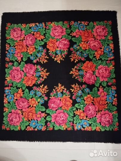 Павловопосадский платок СССР