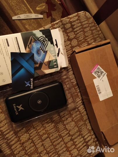 Повербанк с беспроводной зарядкой