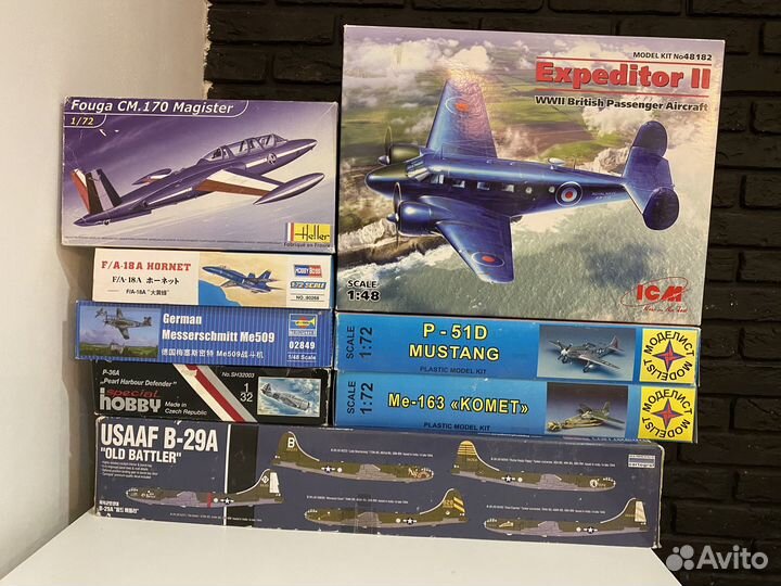 Сборные модели авиация
