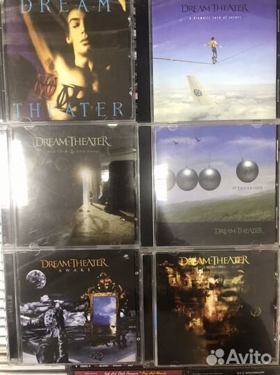 Музыкальные cd диски Dream theater