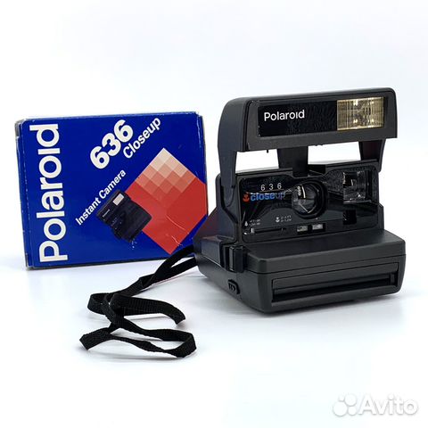 Плёночный фотоаппарат Polaroid Closeup636 поларойд