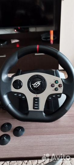 Игровой руль Dexp wheelman pro 900 градусов