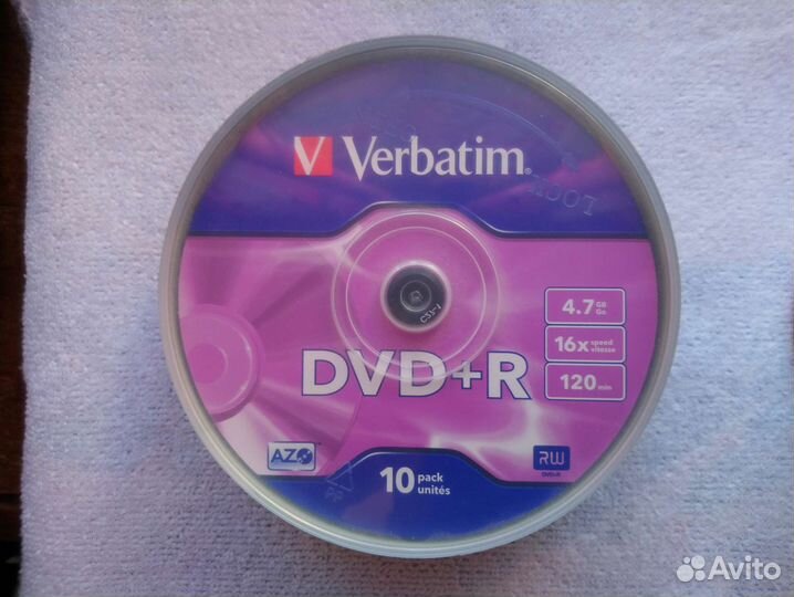 DVD диски новые