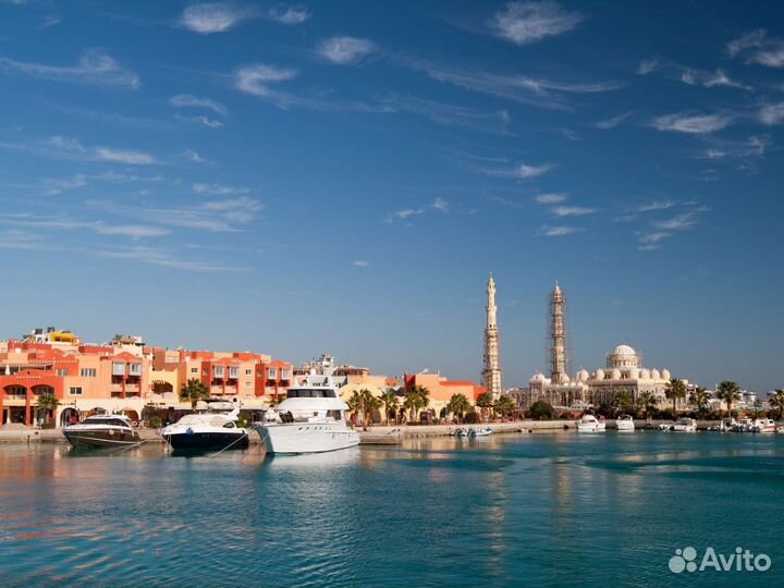 Турне в Hurghada на 6 нч за двоих чел