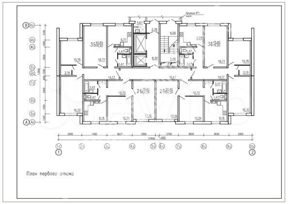 Планировка квартир кпд курск 2-к квартира, 54 м², 1/17 эт. в аренду Курске Снять квартиру Авито