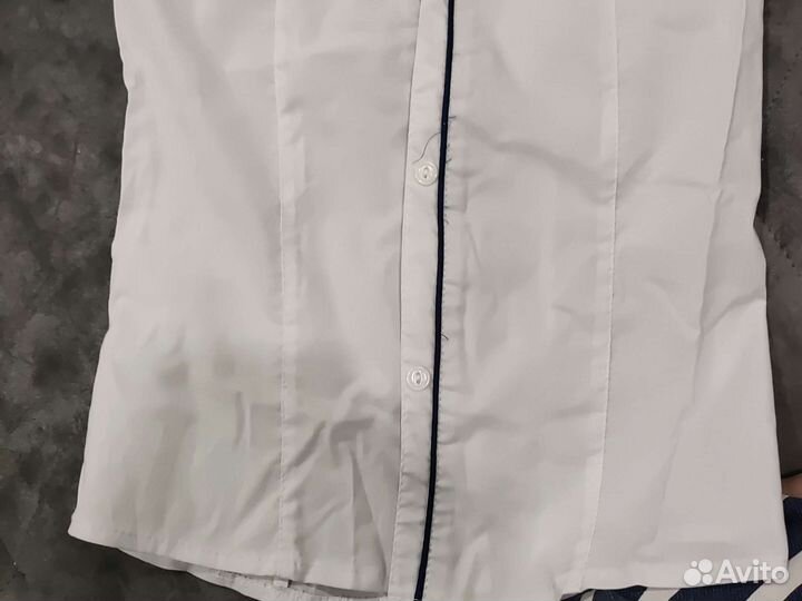 Блузка белая