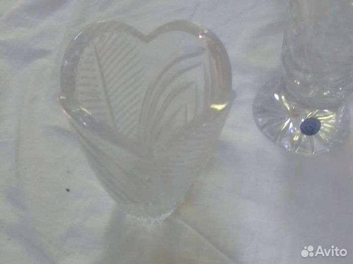 Хрустальные рюмки на ножке СССР