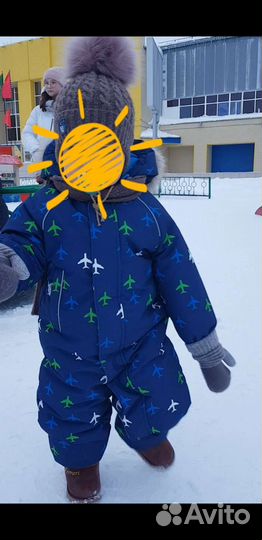Зимний комбинезон 86-92